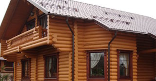 Строительство дома из оцилиндрованного бревна в Выксе - от 136526 рублей